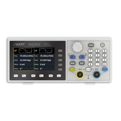 ซีรี่ส์ DGE2000 2-CH เครื่องกำเนิดรูปคลื่นตามอำเภอใจ